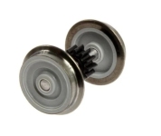 Gützold 31050010-37 - H0 - Gützold Radsatz mit Zahnrad, grau